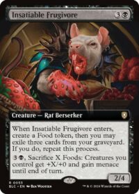 Insatiable Frugivore (Extended Art) (CD) - #53 - Rare - Inglés