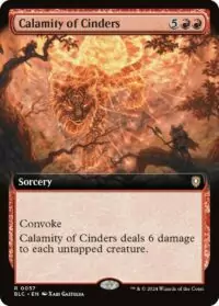 Calamity of Cinders (Extended Art) (CD) - #57 - Rare - Inglés