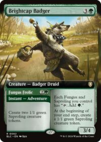 Brightcap Badger (Extended Art) (CD) - #62 - Rare - Inglés