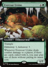 Evercoat Ursine (Extended Art) (Foil) (CD) - #64 - Rare - Inglés