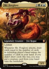 Mr. Foxglove (Extended Art) (Foil) (CD) - #42 - Mythic - Inglés