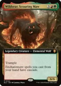 Wildsear, Scouring Maw (Extended Art) (CD) - #44 - Mythic - Inglés