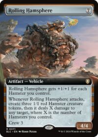 Rolling Hamsphere (Extended Art) (Foil) (CD) - #71 - Rare - Inglés