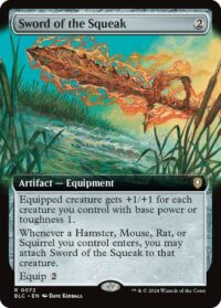 Sword of the Squeak (Extended Art) (CD) - #72 - Rare - Inglés