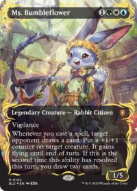 Ms. Bumbleflower (Borderless) (Raised Foil) (CD) - #103 - Mythic - Inglés