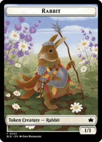 Rabbit // Fish Double-Sided Token (Foil) - #3 // 7 - Token - Inglés