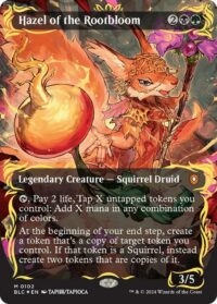Hazel of the Rootbloom (Borderless) (Raised Foil) (CD) - #102 - Mythic - Inglés