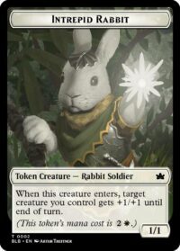 Intrepid Rabbit Token (Foil) - #2 - Token - Inglés