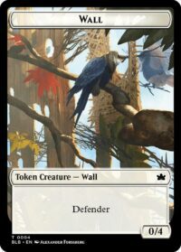 Wall Token (Foil) - #4 - Token - Inglés