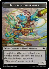 Iridescent Vinelasher Token (Foil) - #12 - Token - Inglés