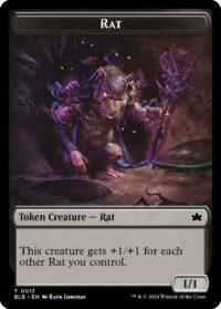 Rat Token (Foil) - #13 - Token - Inglés