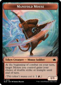 Manifold Mouse Token (Foil) - #18 - Token - Inglés