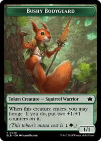 Bushy Bodyguard Token (Foil) - #20 - Token - Inglés