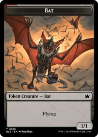 Bat // Warren Warleader Double-Sided Token (Foil) - #10 // 5 - Token - Inglés