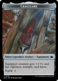 Cragflame // Starscape Cleric Double-Sided Token (Foil) - #26 // 15 - Token - Inglés