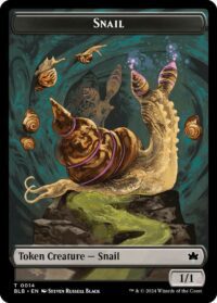 Snail // Thundertrap Trainer Double-Sided Token (Foil) - #14 // 9 - Token - Inglés