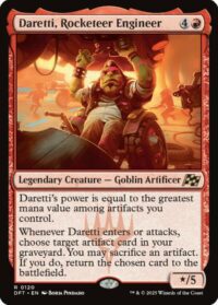 Daretti, Rocketeer Engineer (Foil) - #120 - Rare - Inglés