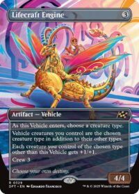 Lifecraft Engine (Borderless) (Foil) - #329 - Rare - Inglés