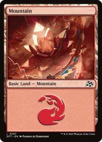 Mountain (Foil) - #287 - Land - Inglés