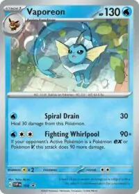 Vaporeon - SVP168 - Holo Promo - Español
