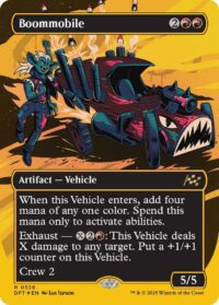 Boommobile (Borderless) (First-Place Foil) - #526 - Rare - Inglés