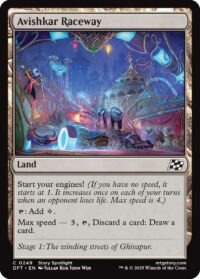 Avishkar Raceway (Foil) - #249 - Common - Inglés