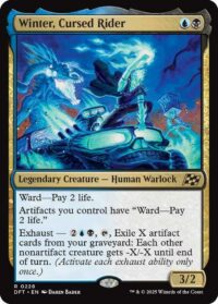 Winter, Cursed Rider (Foil) - #228 - Rare - Inglés