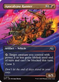 Apocalypse Runner (Borderless) (Foil) - #319 - Uncommon - Inglés