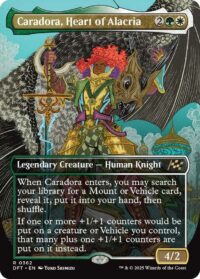 Caradora, Heart of Alacria (Borderless) (Foil) - #362 - Rare - Inglés