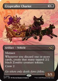 Cryptcaller Chariot (Borderless) (Foil) - #306 - Rare - Inglés