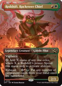 Redshift, Rocketeer Chief (Borderless) (Foil) - #366 - Rare - Inglés