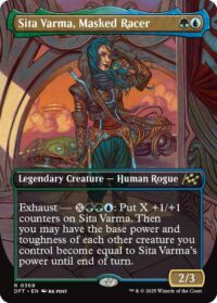 Sita Varma, Masked Racer (Borderless) (Foil) - #368 - Rare - Inglés