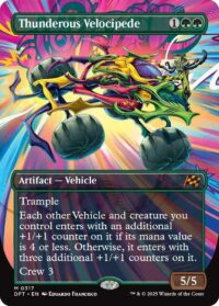 Thunderous Velocipede (Borderless) - #317 - Mythic - Inglés
