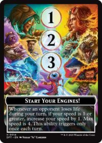 Start Your Engines! // Max Speed - #14 - Token - Inglés