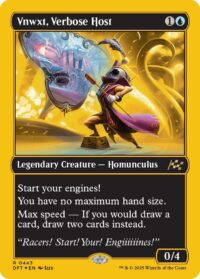 Vnwxt, Verbose Host (First-Place Foil) - #443 - Rare - Inglés