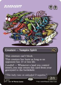 Bloodghast (Borderless) (Foil) - #337 - Rare - Inglés