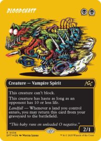 Bloodghast (Borderless) (First-Place Foil) - #536 - Rare - Inglés
