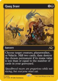 Quag Feast (First-Place Foil) - #452 - Rare - Inglés