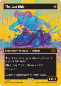 The Last Ride (Borderless) (First-Place Foil) - #525 - Mythic - Inglés