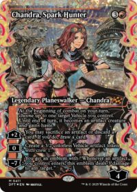 Chandra, Spark Hunter (Showcase) (Fracture Foil) - #411 - Mythic - Inglés