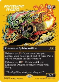 Draconautics Engineer (Borderless) (First-Place Foil) - #540 - Rare - Inglés