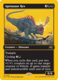 Agonasaur Rex (First-Place Foil) - #465 - Rare - Inglés