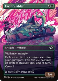 Earthrumbler (Borderless) (Foil) - #315 - Uncommon - Inglés