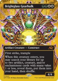 Brightglass Gearhulk (Borderless) (First-Place Foil) - #547 - Mythic - Inglés