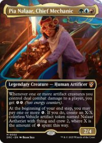 Pia Nalaar, Chief Mechanic (Borderless) (Foil) - #2 - Mythic - Inglés