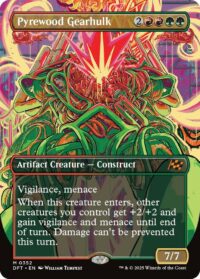 Pyrewood Gearhulk (Borderless) (Foil) - #352 - Mythic - Inglés