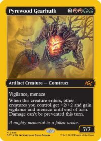 Pyrewood Gearhulk (First-Place Foil) - #488 - Mythic - Inglés