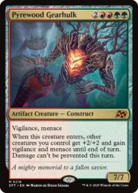 Pyrewood Gearhulk (Foil) - #216 - Mythic - Inglés