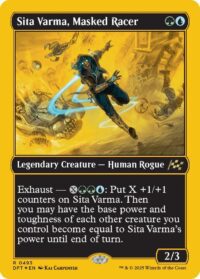 Sita Varma, Masked Racer (First-Place Foil) - #493 - Rare - Inglés