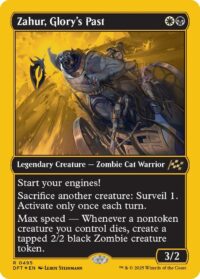 Zahur, Glory's Past (First-Place Foil) - #495 - Rare - Inglés
